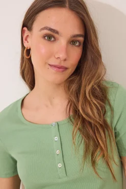 Women'secret Pijama largo algodón canalé