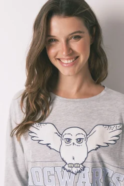 Women'secret Pijama largo algodón Hedwig