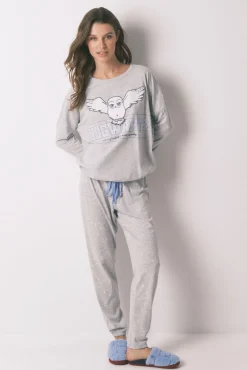 Women'secret Pijama largo algodón Hedwig
