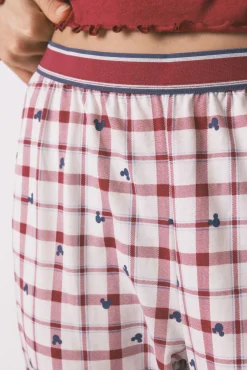 Women'secret Pijama largo algodón Mickey
