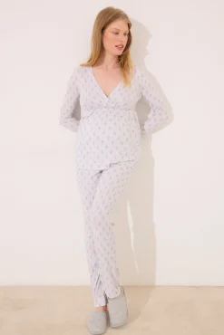 Women'secret Pijama largo "maternity" soft touch