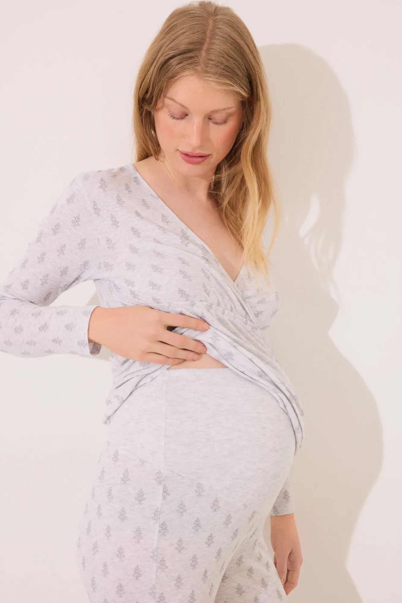 Women'secret Pijama largo "maternity" soft touch
