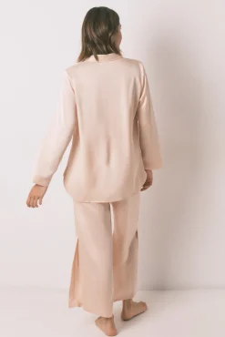 Women'secret Pijama largo strass satén