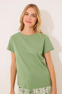 Women'secret Pijama manga corta algodón estampado