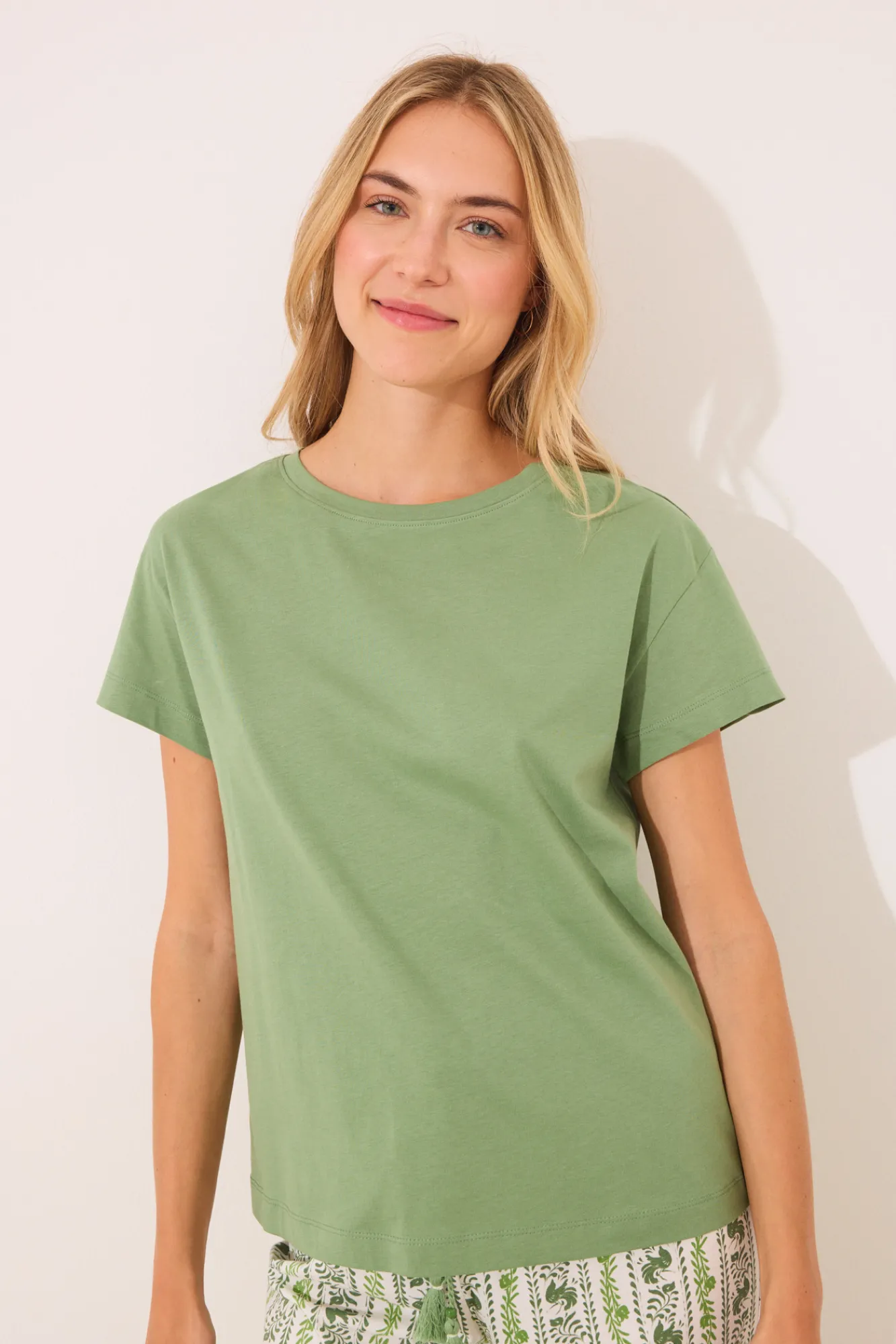 Women'secret Pijama manga corta algodón estampado