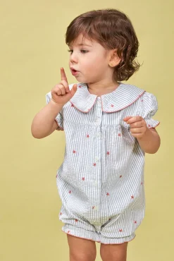 Crianças Gocco Pijama rayas con estrellas