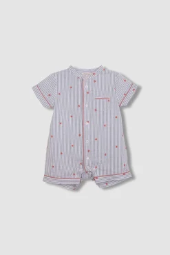 Crianças Gocco Pijama rayas con estrellas