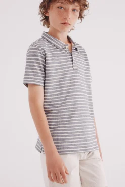 Crianças Springfield Kids Polo a rayas niño