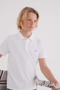 Crianças Springfield Kids Polo basico niño