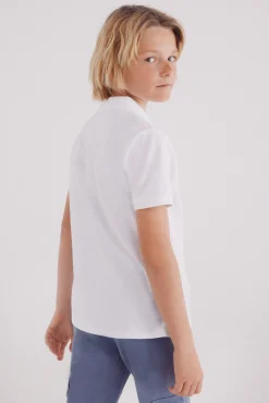 Crianças Springfield Kids Polo basico niño