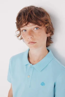 Crianças Springfield Kids Polo basico niño