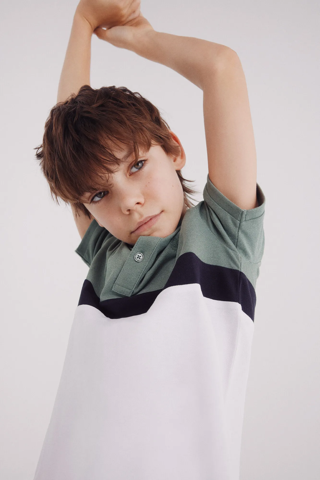 Crianças Springfield Kids Polo block color niño