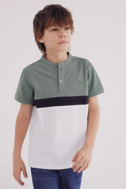 Crianças Springfield Kids Polo block color niño
