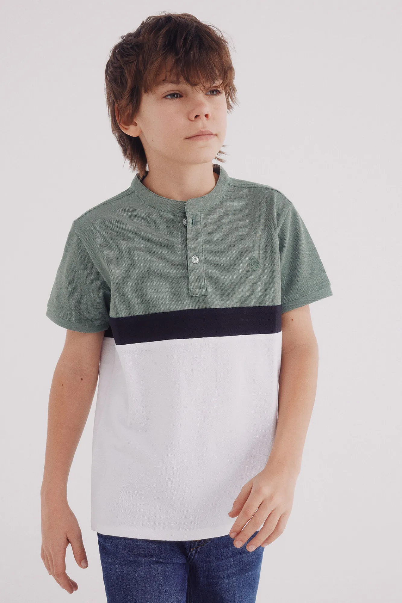 Crianças Springfield Kids Polo block color niño