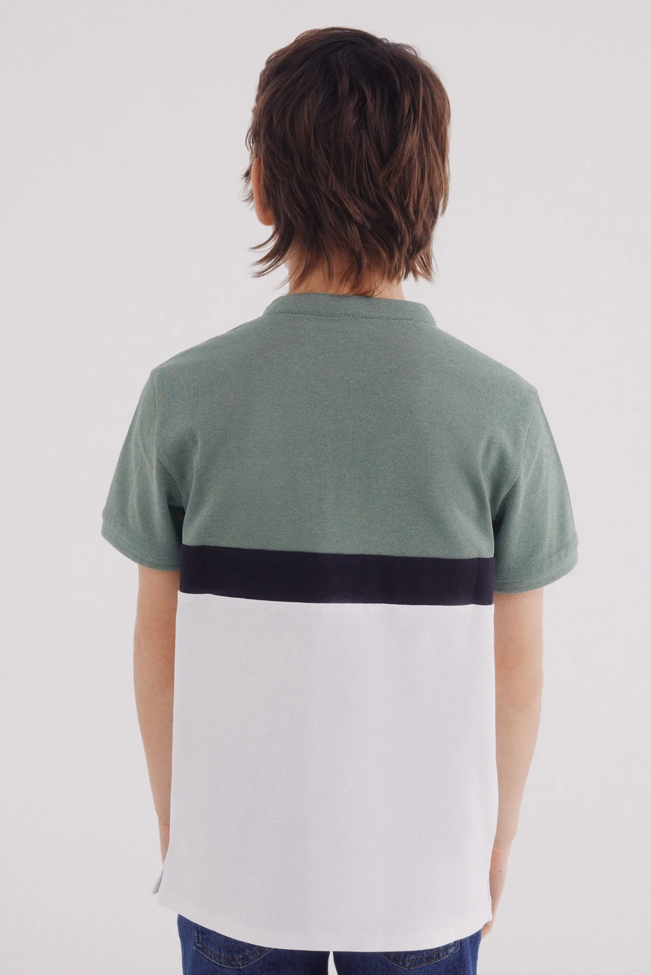 Crianças Springfield Kids Polo block color niño