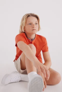 Crianças Springfield Kids Polo cuello mao niño