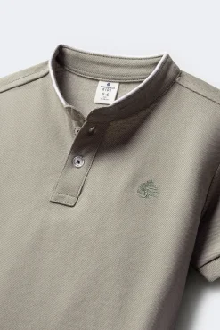 Crianças Springfield Kids Polo cuello mao oxford niño