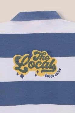 Crianças Gocco Polo de rayas estampado the locals