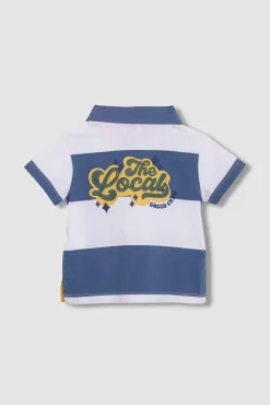 Crianças Gocco Polo de rayas estampado the locals