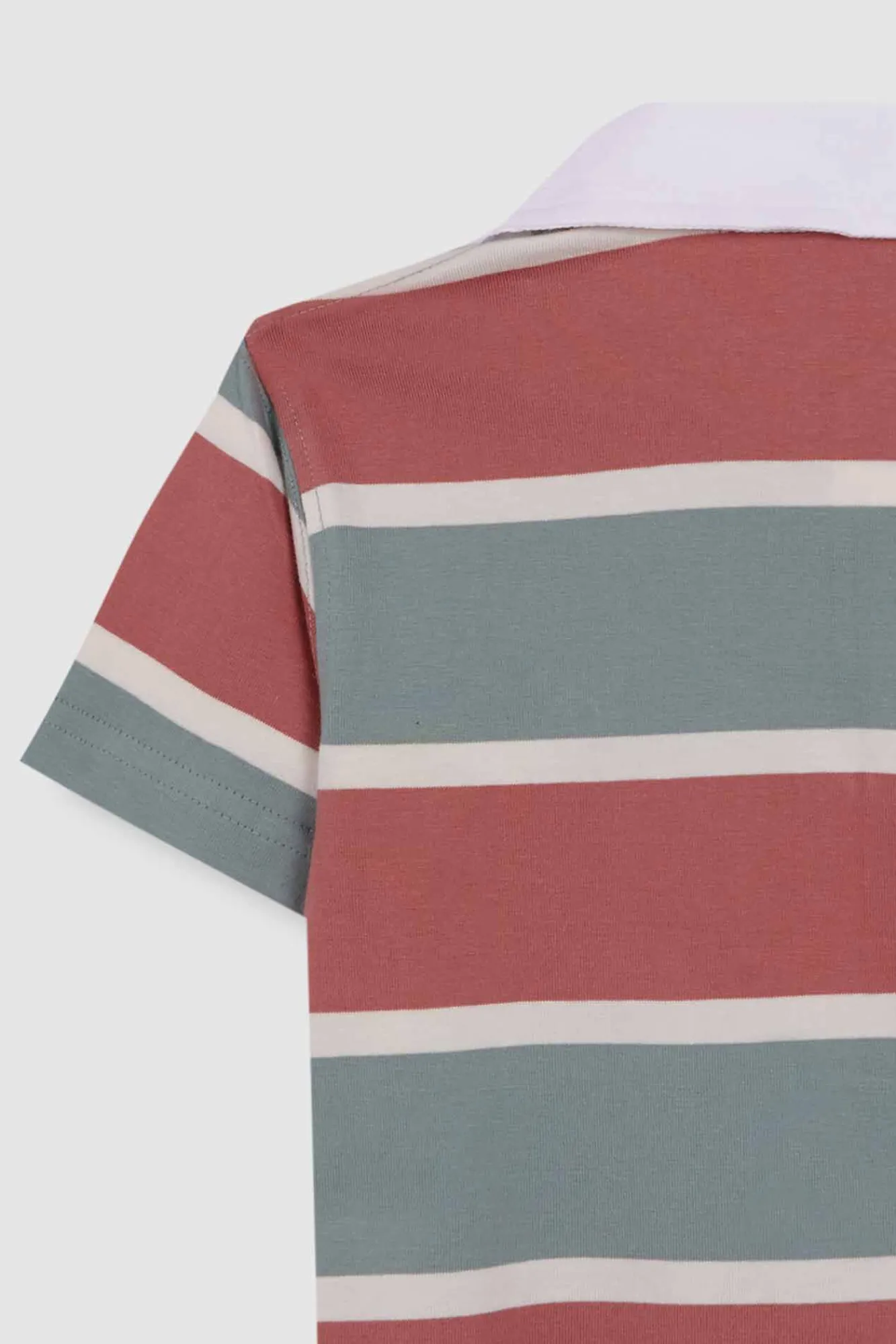 Crianças Gocco Polo de rayas tricolor