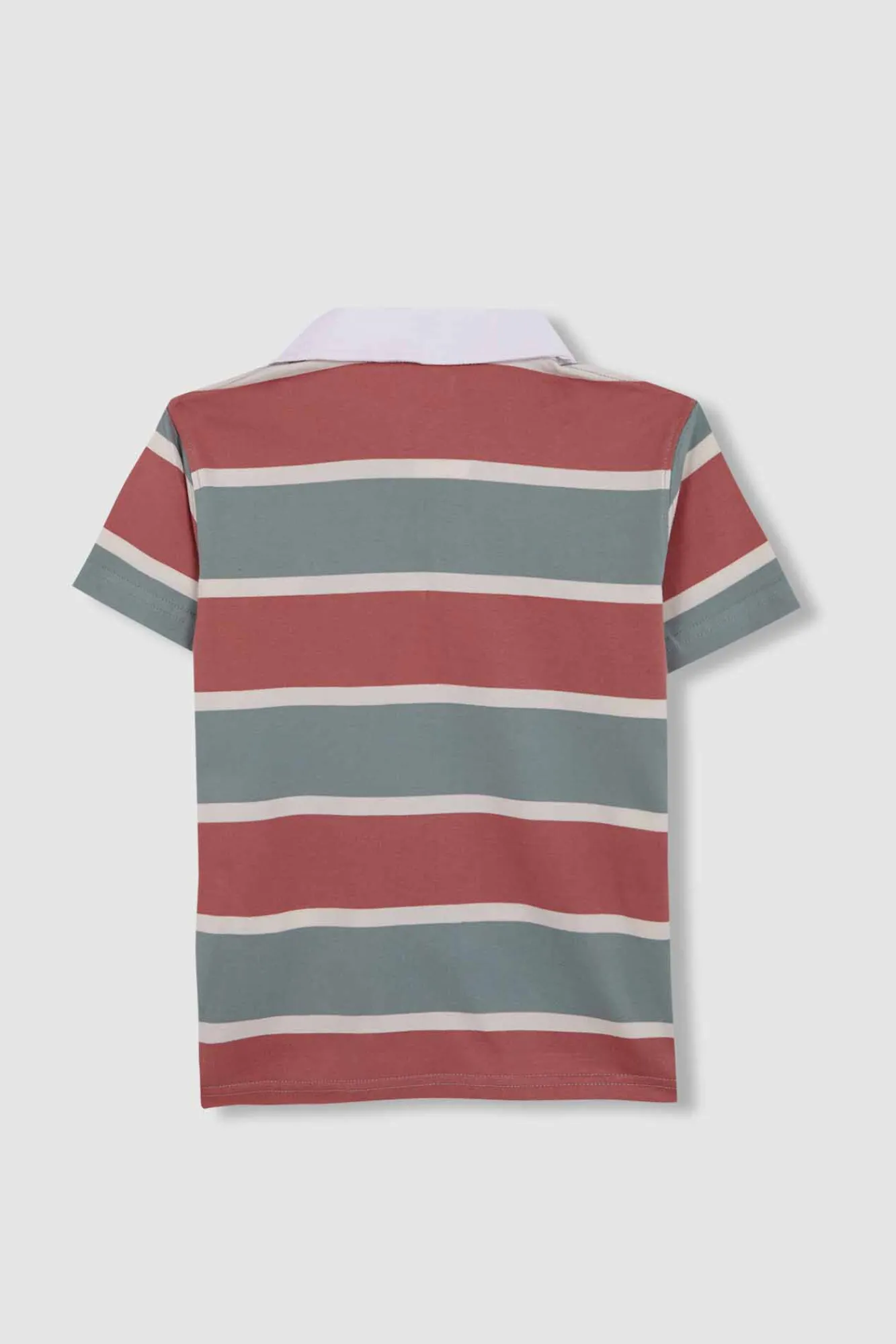 Crianças Gocco Polo de rayas tricolor