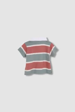 Crianças Gocco Polo de rayas tricolor