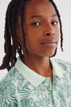 Crianças Springfield Kids Polo hawaiano niño