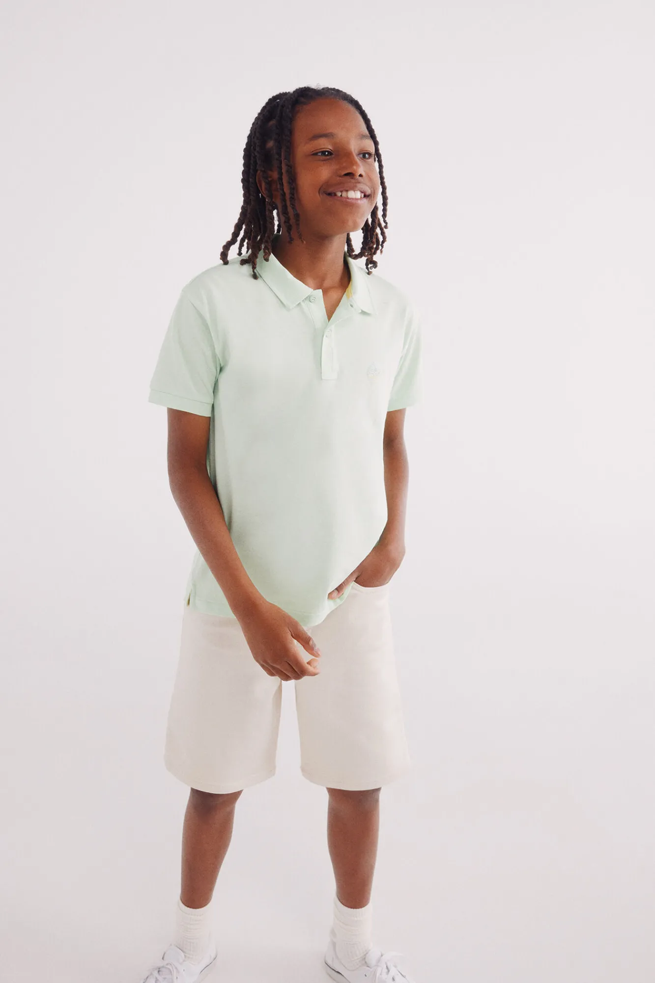 Crianças Springfield Kids Polo logo espalda niño