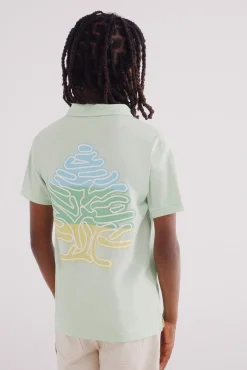 Crianças Springfield Kids Polo logo espalda niño