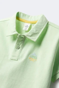 Crianças Springfield Kids Polo logo espalda niño