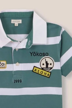 Crianças Gocco Polo rayas claro