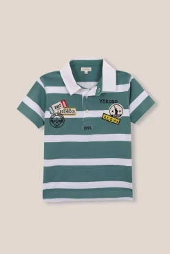 Crianças Gocco Polo rayas claro