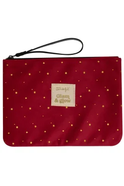 Mr. Wonderful Portatodo velvet granate - Glam & glow