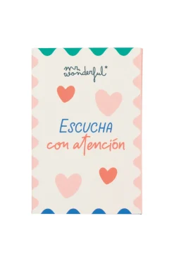 Mr. Wonderful Postal con grabador de mensaje audio - Escucha con atención lo que te dice mi corazón