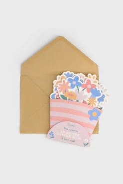 Mr. Wonderful Postal ramo de flores madre