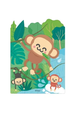 Crianças Mr. Wonderful Puzle - Monkey
