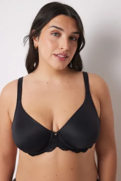 Women'secret REAL Sujetador reductor microfibra y encaje