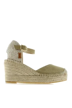 Vidorreta Sandalia cuña yute beige