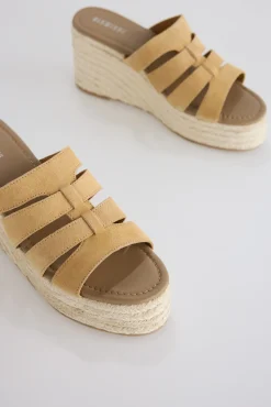 Slowlove Sandalia plataforma serraje