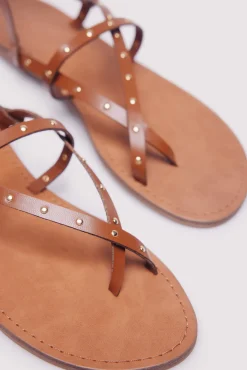Springfield Sandalia tiras tachas