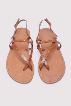 Springfield Sandalia tiras tachas