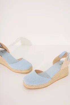 Women'secret Sandalias esparto plataforma