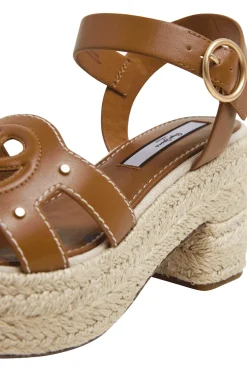 Pepe Jeans Sandalias Monograma Con Detalles Yute