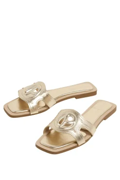 Pepe Jeans Sandalias Planas Con Monograma