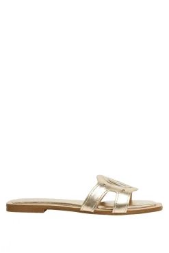 Pepe Jeans Sandalias Planas Con Monograma