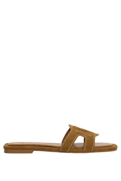 Pepe Jeans Sandalias Planas De Ante