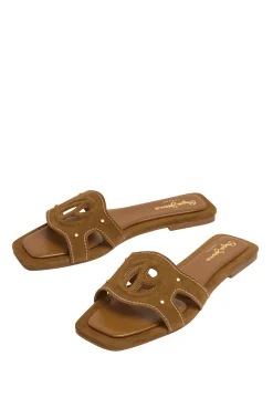 Pepe Jeans Sandalias Planas De Ante