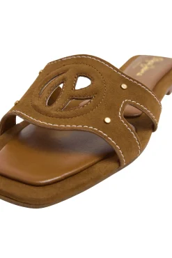 Pepe Jeans Sandalias Planas De Ante