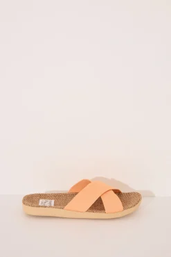 Women'secret Sandalias rafia tiras cruzadas