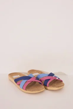 Women'secret Sandalias tiras claro